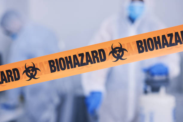 Professional Biohazard technician working in Evansville, IN